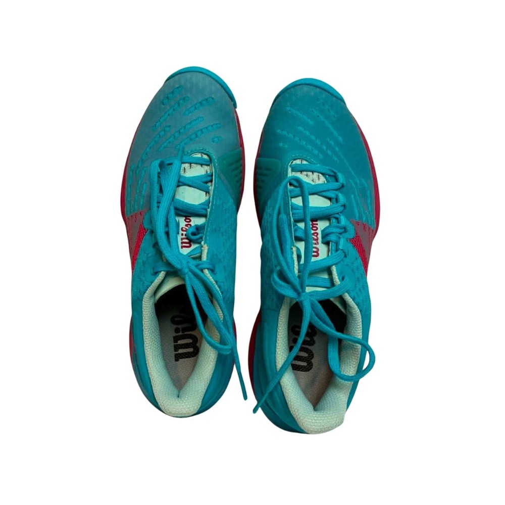 Wilson Kaos 3.0 JR Tennis Shoes Juniors 5 Blue Pink WRS329040